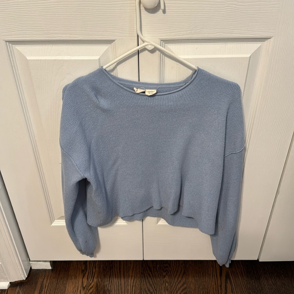 Sky and Sparrow Blue Sweater